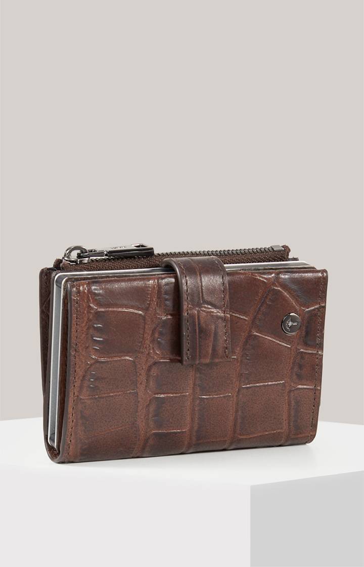 Joop Karten-Etui Fano C-Four E-Cage in Dunkelbraun Fabrikladen