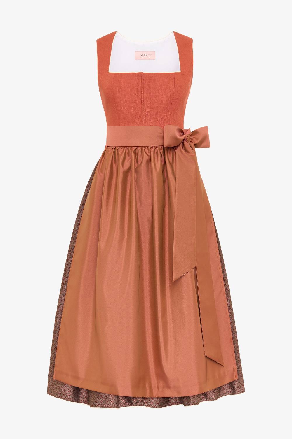 Kinga Mathe Dirndl Tara in Kupfer Super Rabatt