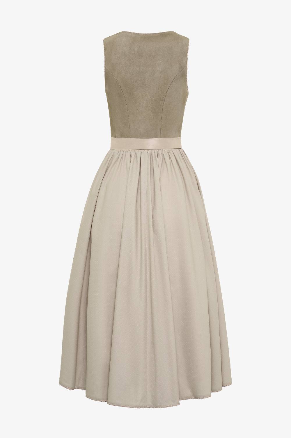 Kinga Mathe Lederdirndl Forst in taupe Rabatte dieses Monats