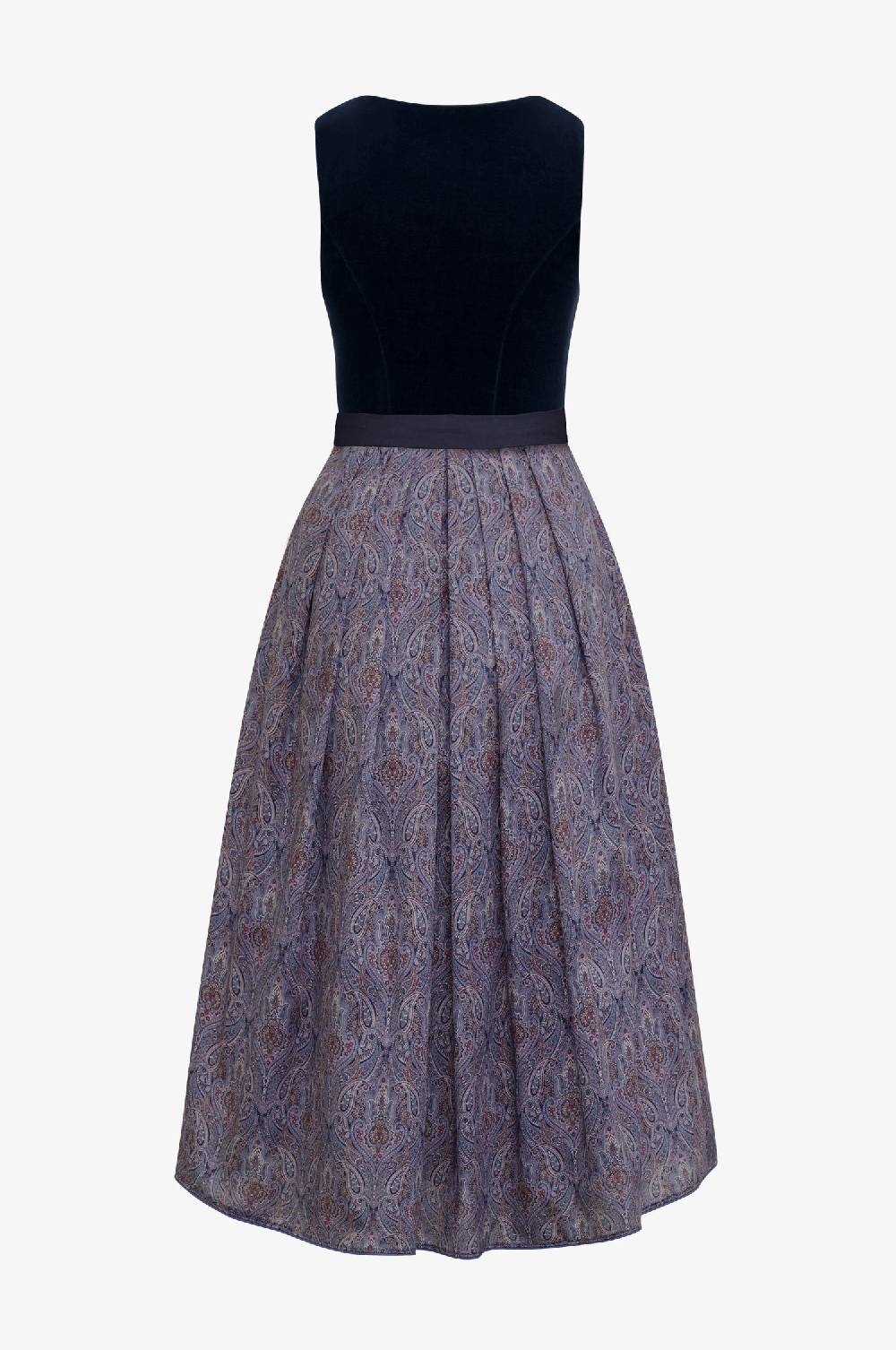 Kinga Mathe Samtdirndl Olivia in nachtblau Online Shopping