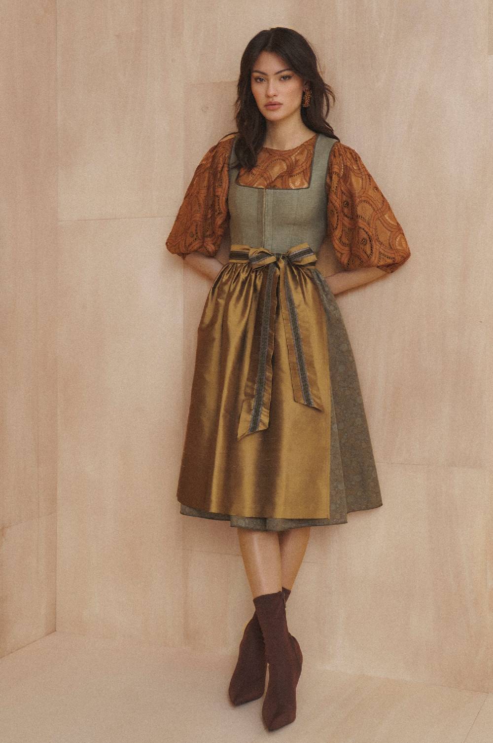 Kinga Mathe Dirndl Royan in Taupe Bestseller