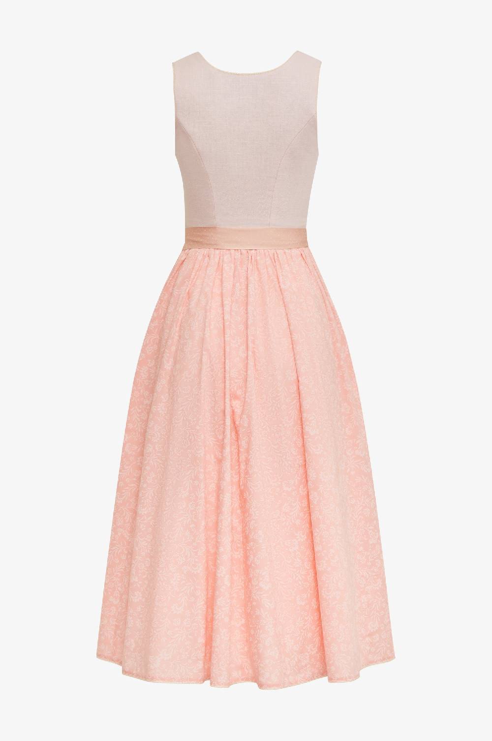 Kinga Mathe Dirndl Almeria in Peach Letzte 2 Tage