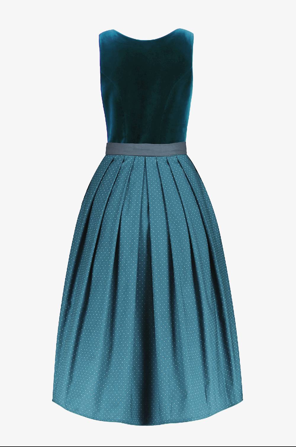 Kinga Mathe Dirndl Alice in cyan 2025