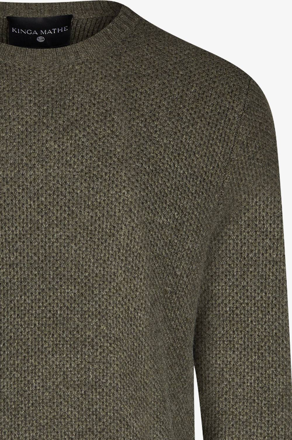 Kinga Mathe Cashmere Pullover Charles in Olive Hotsell
