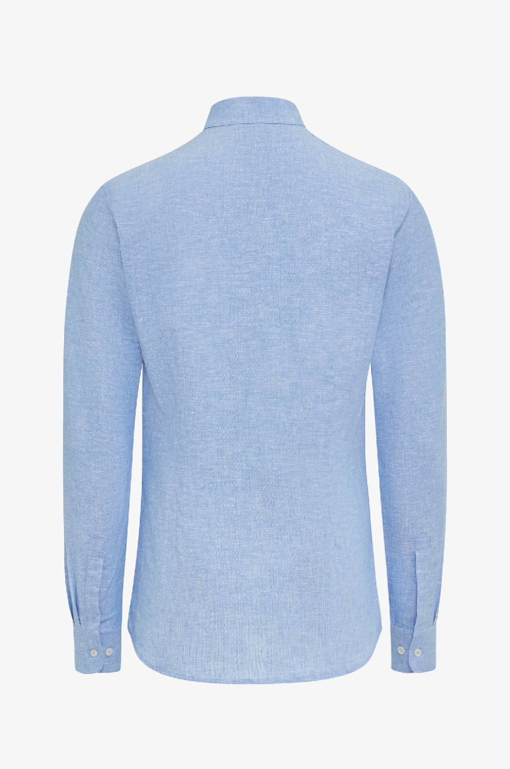 Kinga Mathe Leinenhemd Leo in Blau Online Shopping