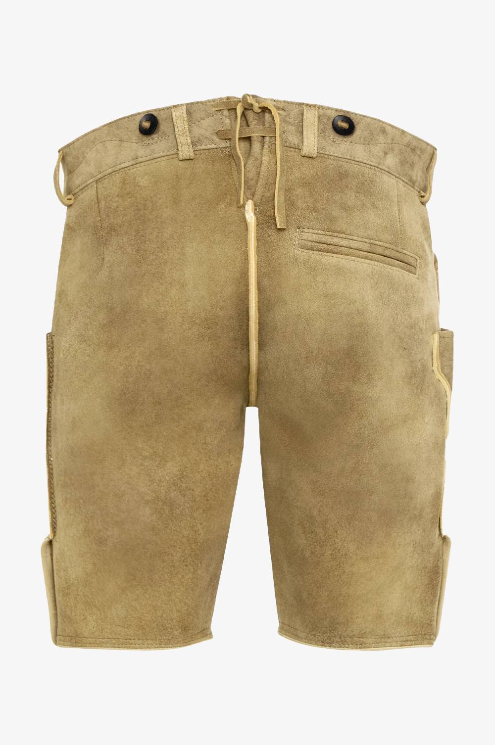Kinga Mathe Hirsch Lederhose Leopold in Granit Neueste Mode