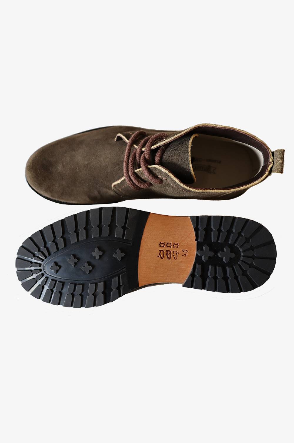 Kinga Mathe Veloursleder Trachtenschuhe in Olive Nur für heute