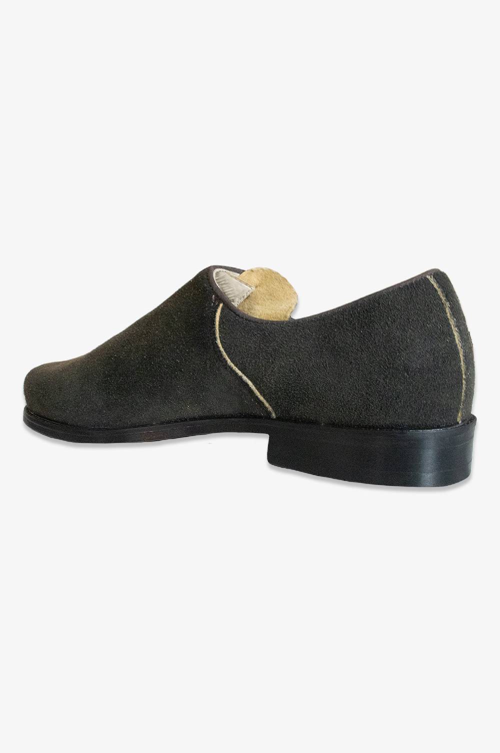 Kinga Mathe Veloursleder Trachtenschuhe mit seitlicher Schnürrung Sonderangebot der Fabrik