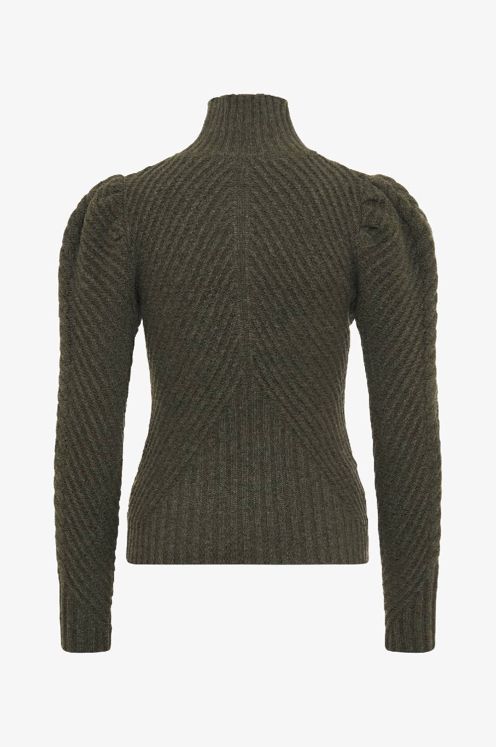 Kinga Mathe Cashmere Pullover Clara in Olive Kostenloser Versand international