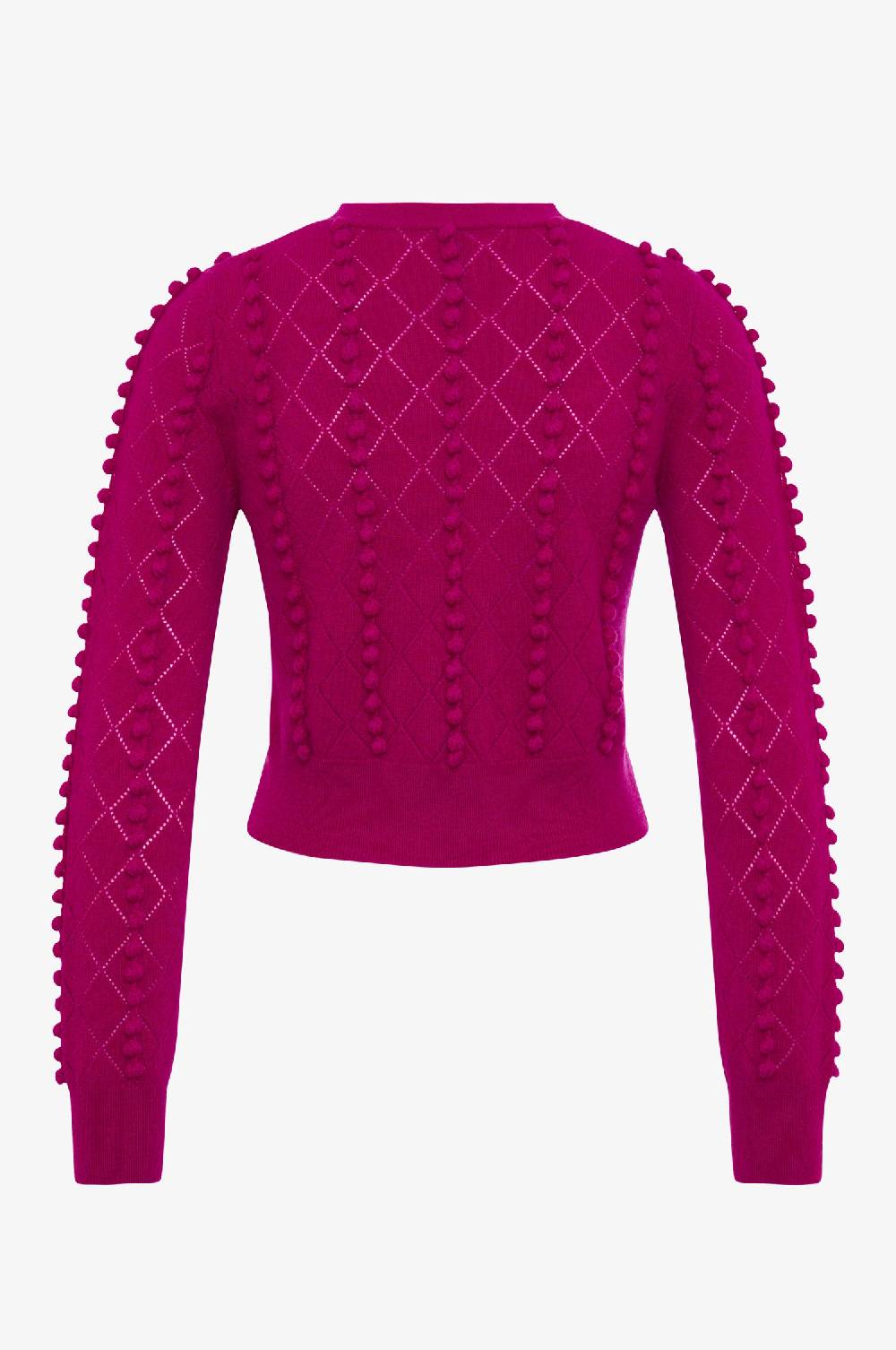 Kinga Mathe Cashmere Strickjacke Amalia in Pink 2025