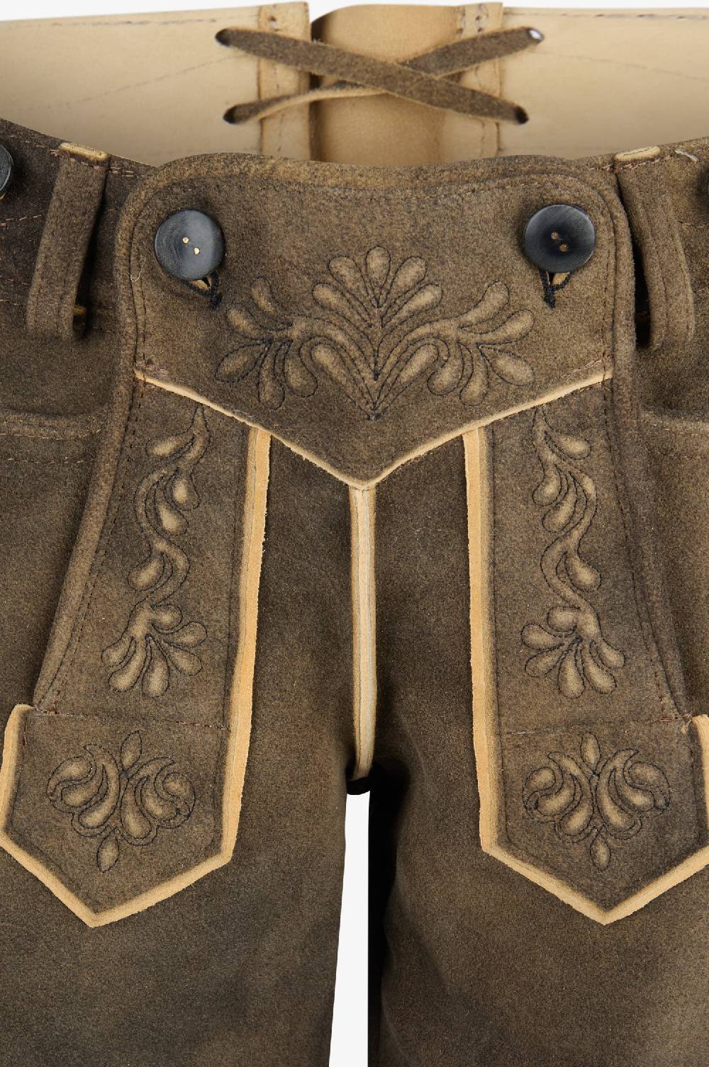 Kinga Mathe Damen Lederhose Nina in Ahorn Outlet