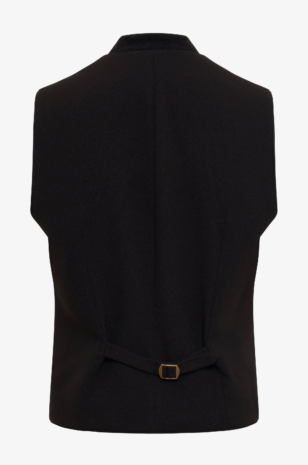 Kinga Mathe Gilet Henry in Schwarz Cyber Monday