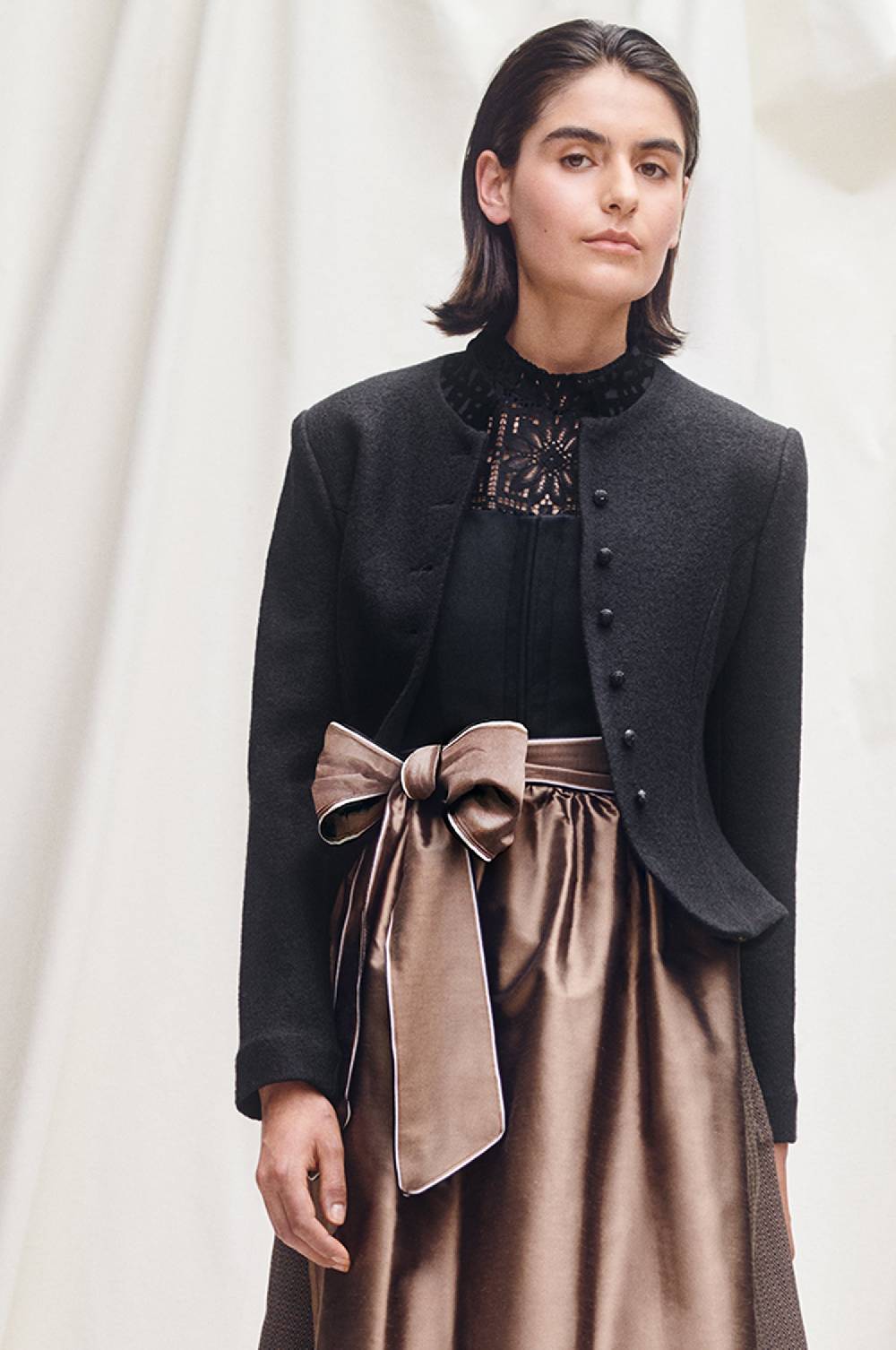 Kinga Mathe Jacke Mila BOSS in schwarz Zeitbegrenzte Promotion