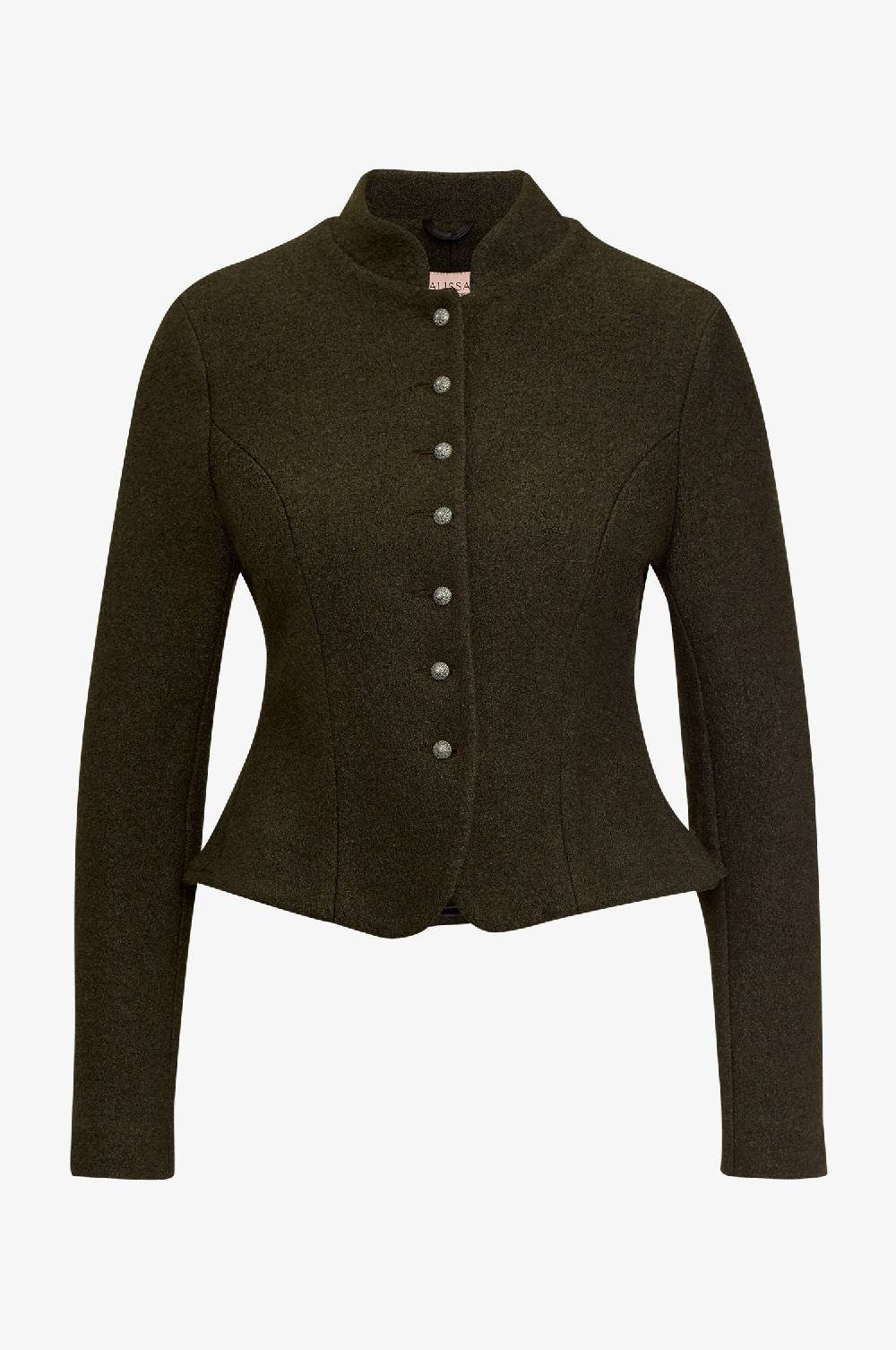 Kinga Mathe Trachtenjacke Mila in Olive Nur für heute