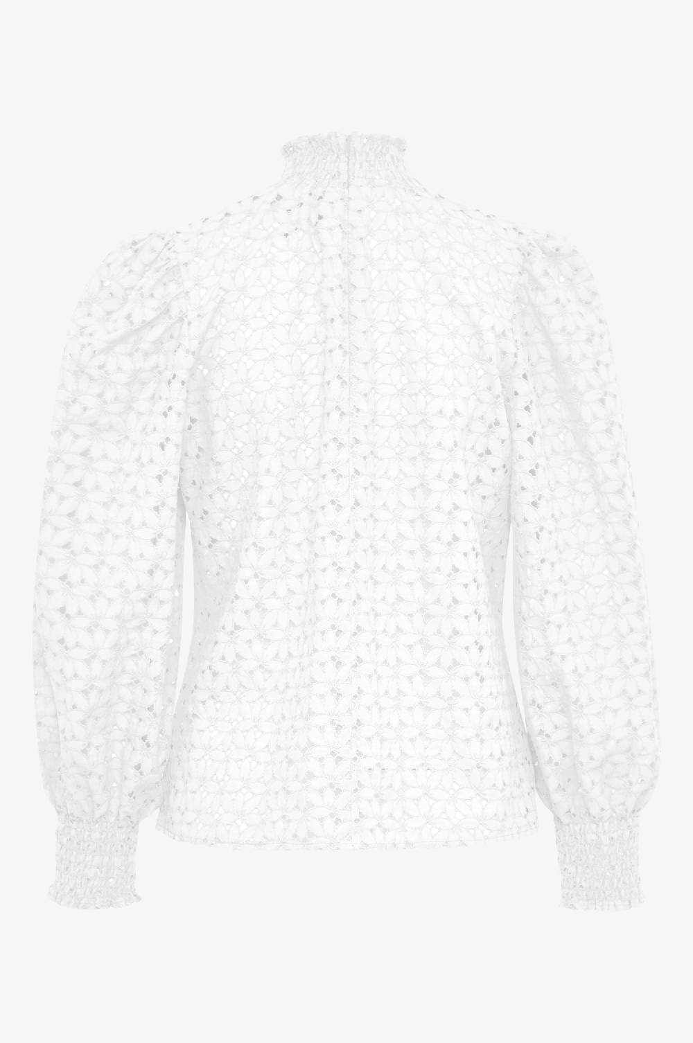 Kinga Mathe Bluse Aurelia in weiß Zeitlich begrenztes Angebot