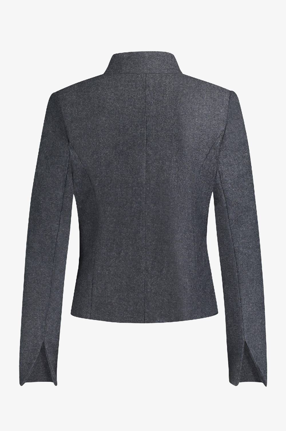 Kinga Mathe Jacke Constanze aus Schurwolle in Anthrazit Nur noch ein Tag übrig