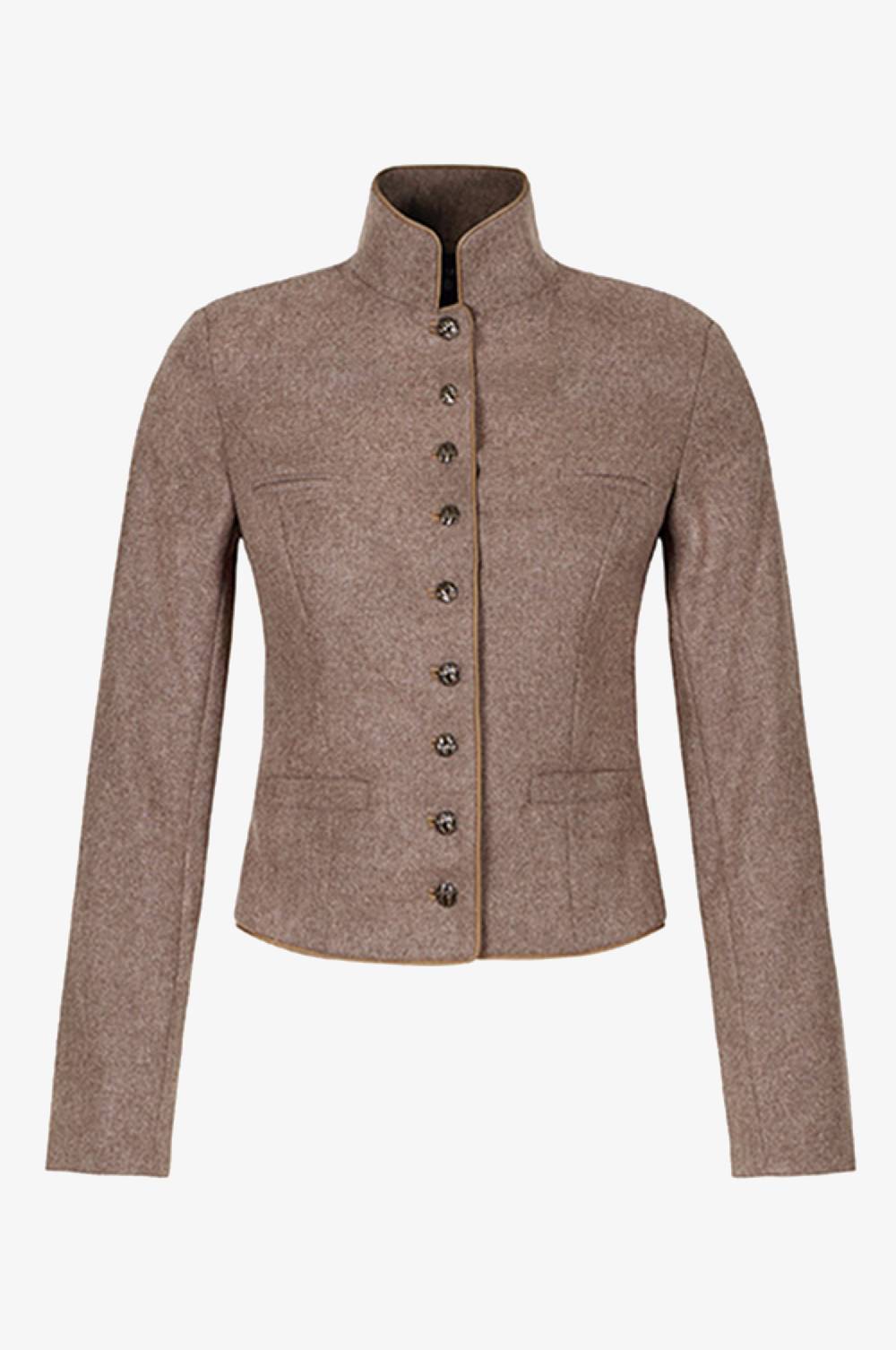 Kinga Mathe Jacke Constanze in Taupe Super Rabatt