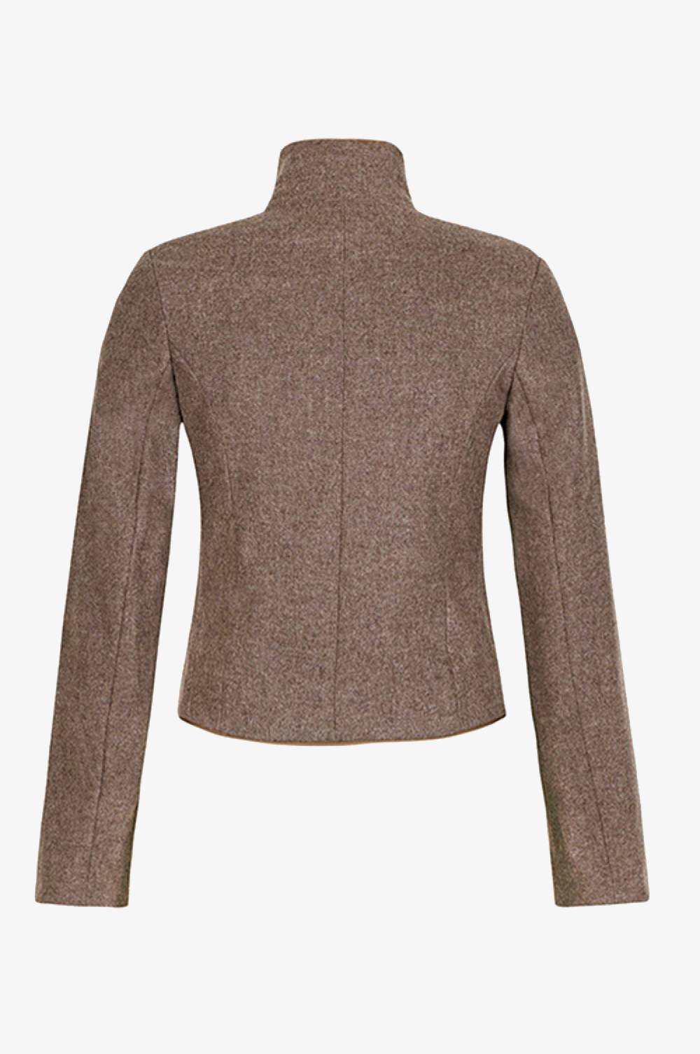 Kinga Mathe Jacke Constanze in Taupe Super Rabatt