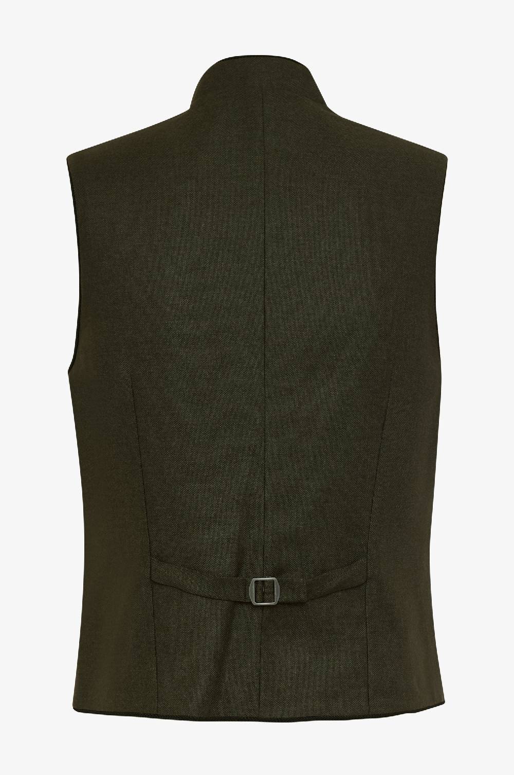 Kinga Mathe Gilet Nick aus Wolle in Loden Exklusivangebot