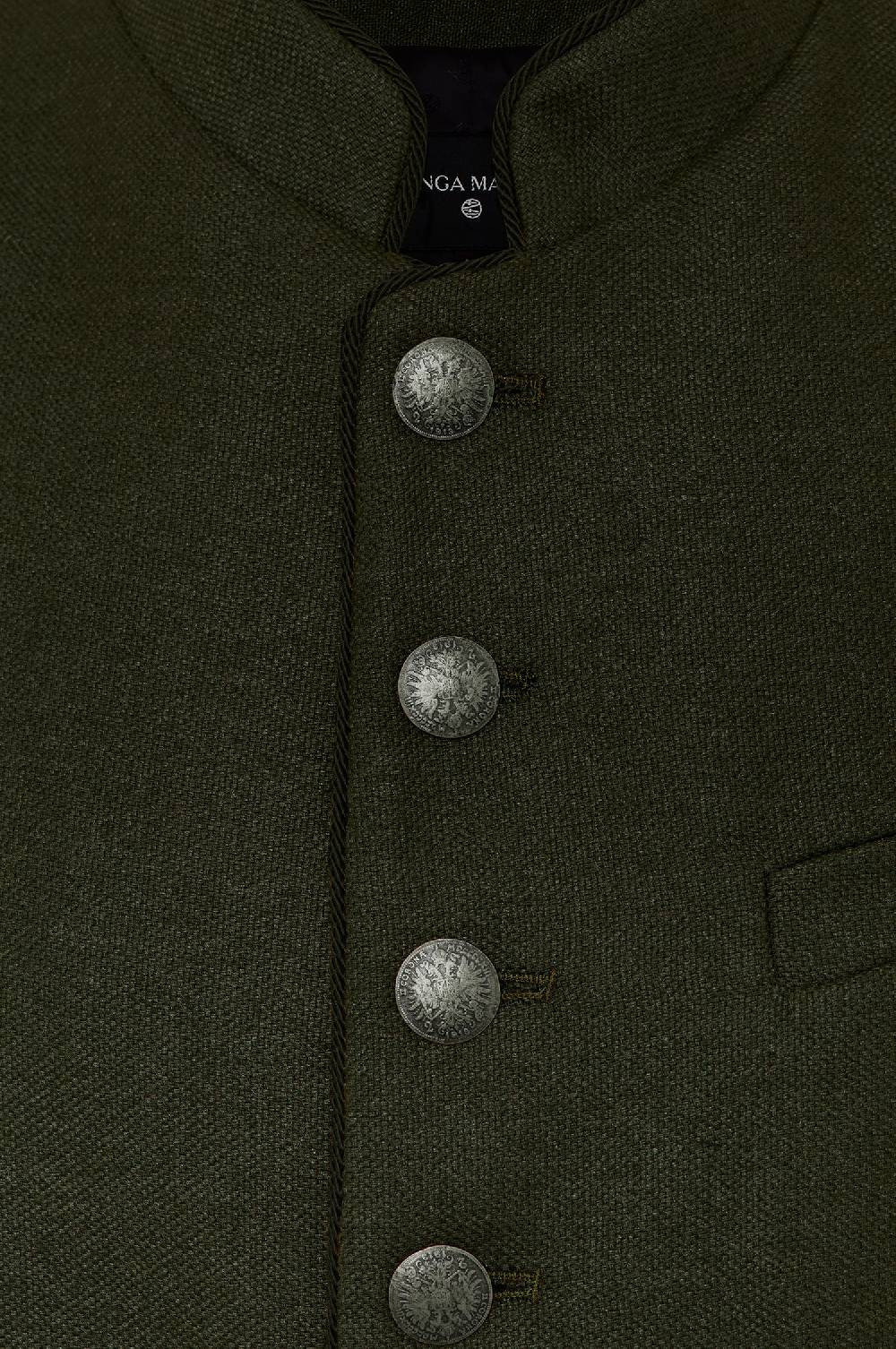Kinga Mathe Gilet Nick aus Wolle in Loden Exklusivangebot