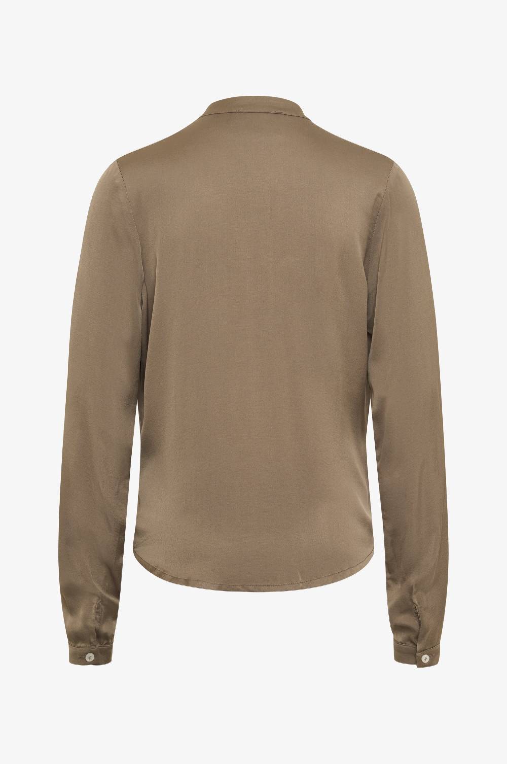 Kinga Mathe Bluse Anette in Taupe Online Outlet