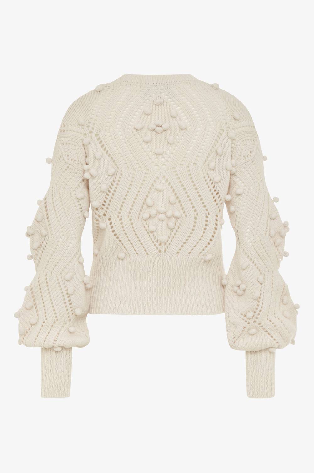 Kinga Mathe Cashmere Pullover Thea in Ivory Bestseller