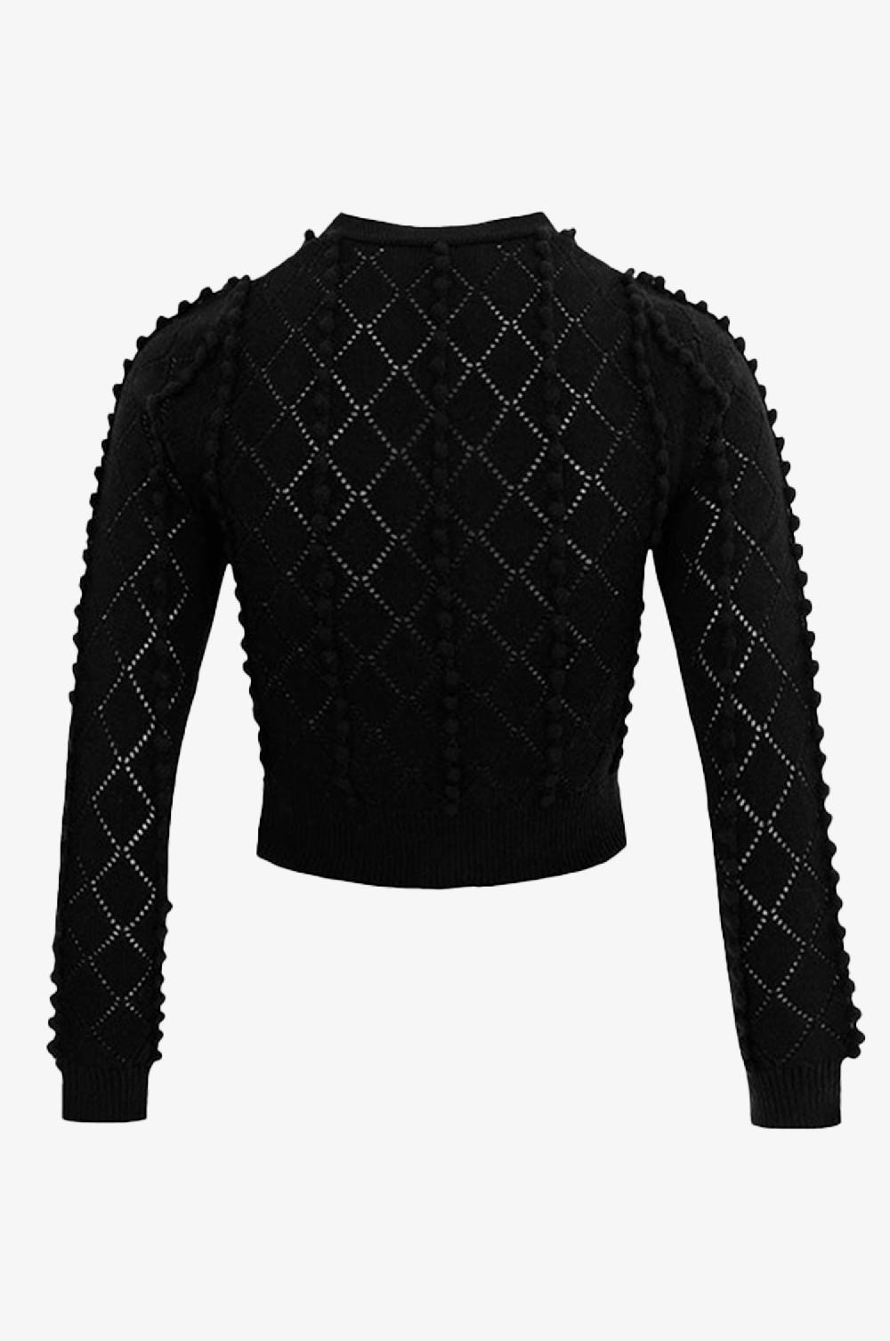 Kinga Mathe Cashmere Strickjacke Amalia in Schwarz Saisonale Angebote