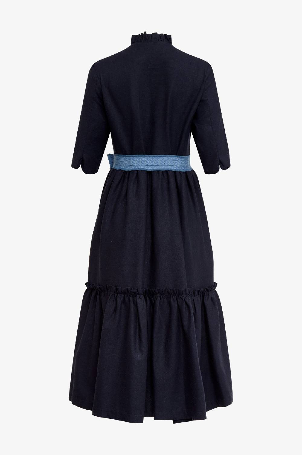 Kinga Mathe Kleid Sue in Dunkelblau Bis zu 50% Rabatt