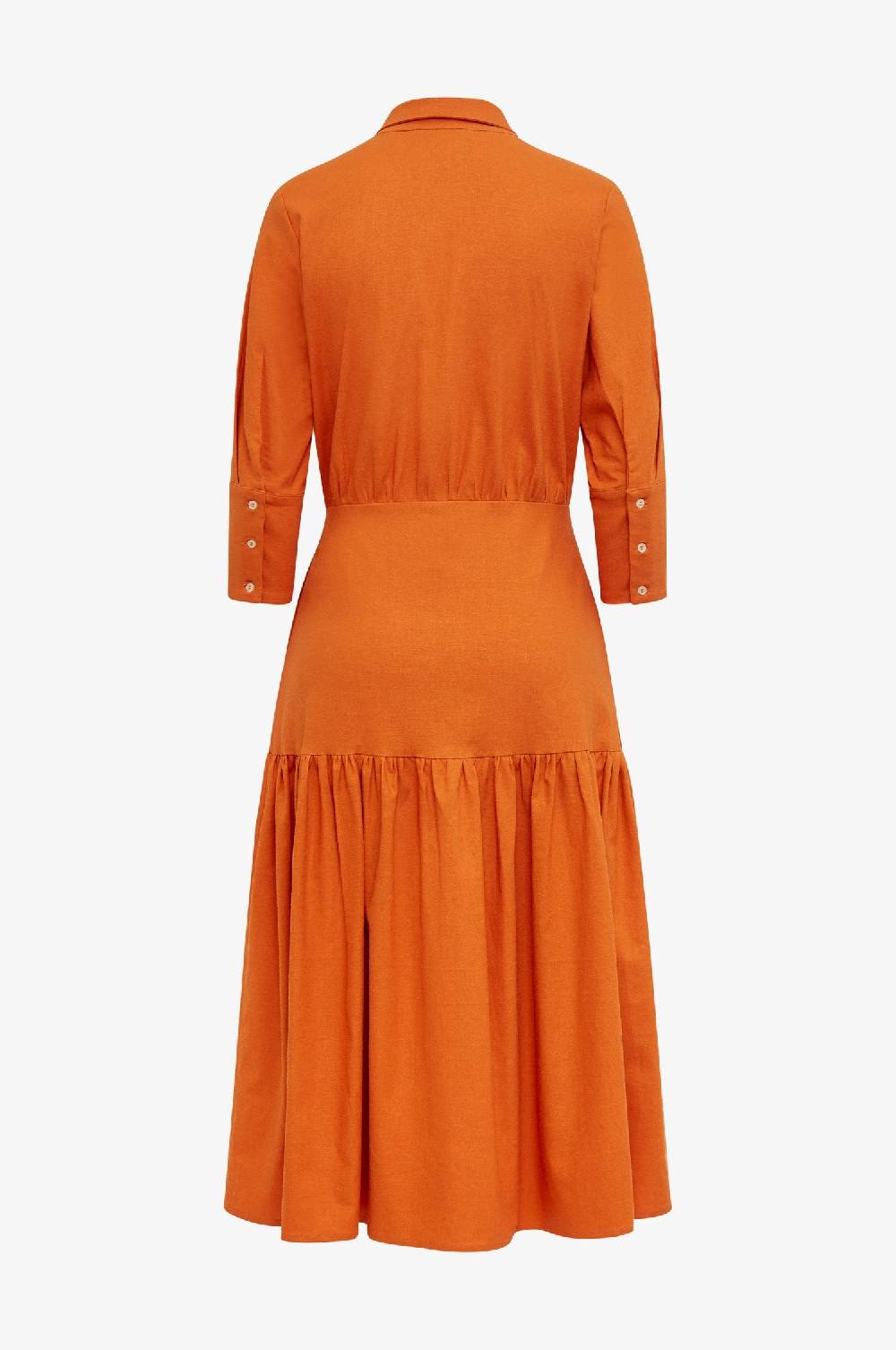 Kinga Mathe Kleid Tami in Orange Nur noch ein Tag übrig