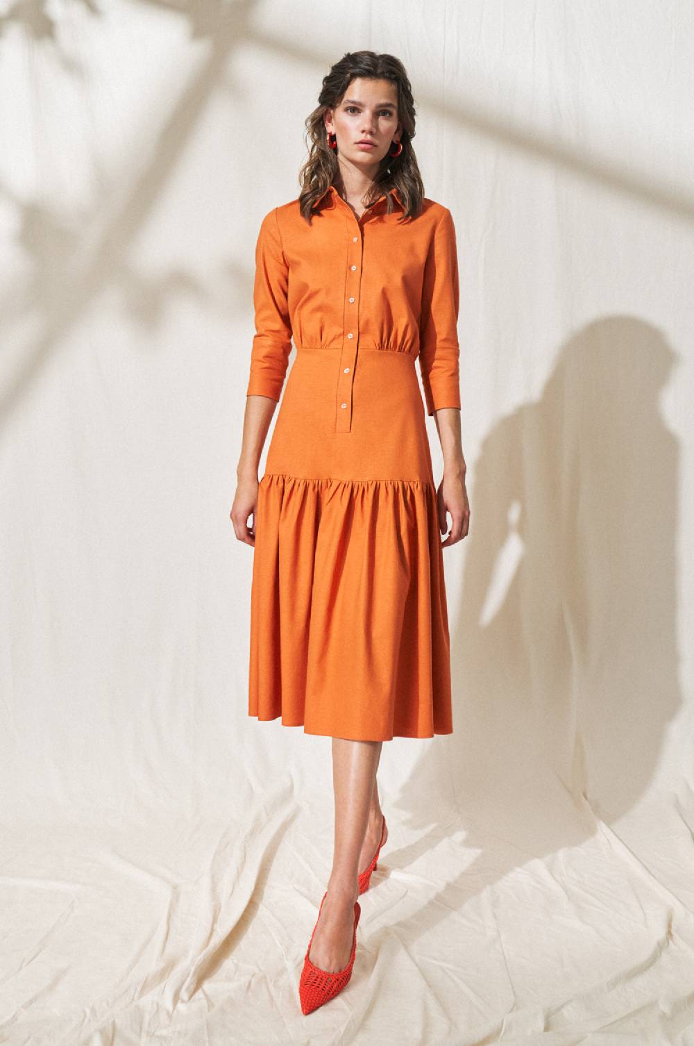 Kinga Mathe Kleid Tami in Orange Nur noch ein Tag übrig