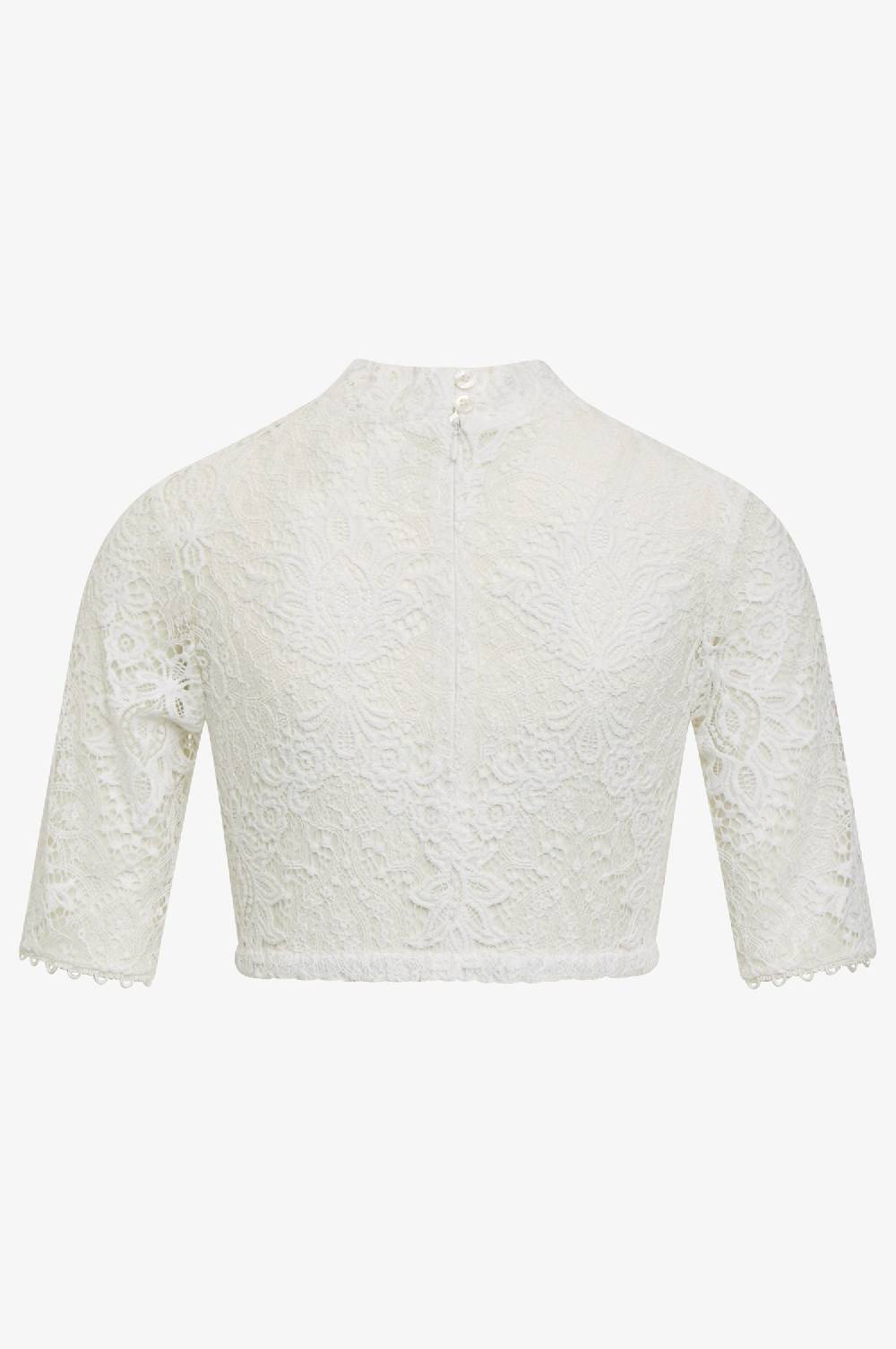 Kinga Mathe Dirndlbluse Inga in Weiß Angebote