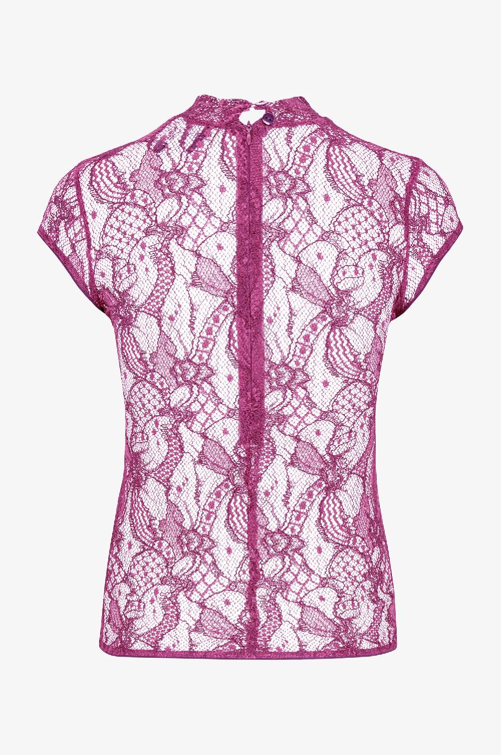 Kinga Mathe Top Charlotte in Fuchsia Günstiger Verkauf