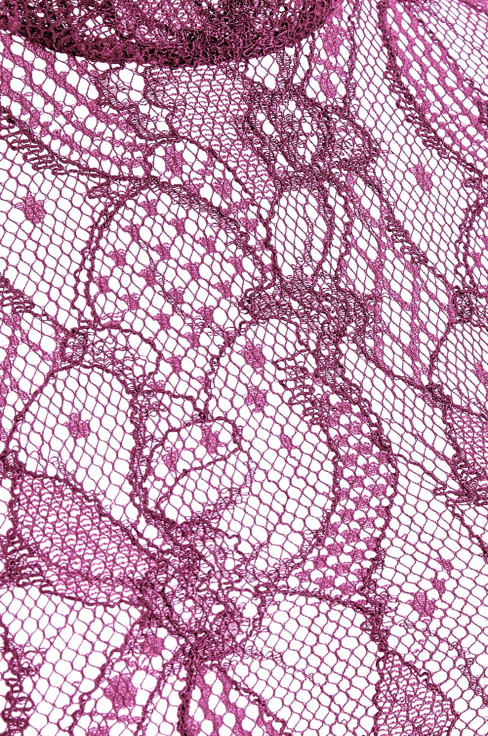 Kinga Mathe Top Charlotte in Fuchsia Günstiger Verkauf