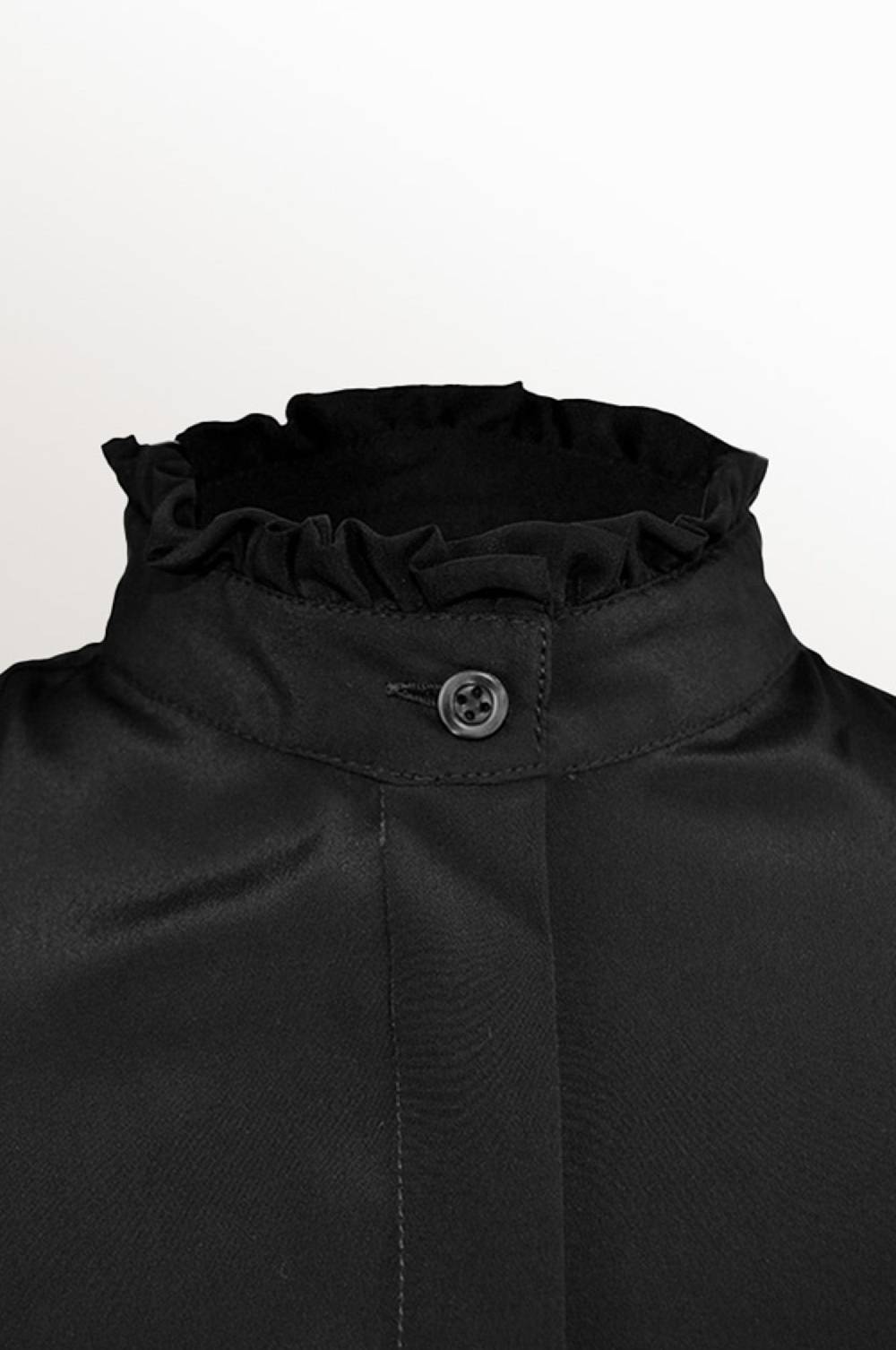 Kinga Mathe Bluse Olivia in Schwarz Großer Ausverkauf
