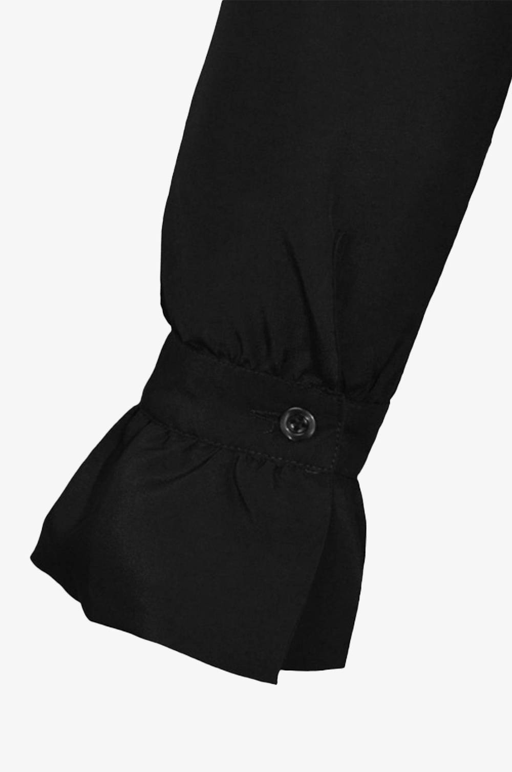 Kinga Mathe Bluse Olivia in Schwarz Großer Ausverkauf
