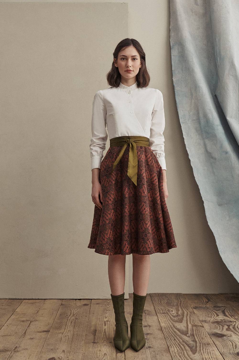 Kinga Mathe Kleid Ivy in Ginger Neueste Mode