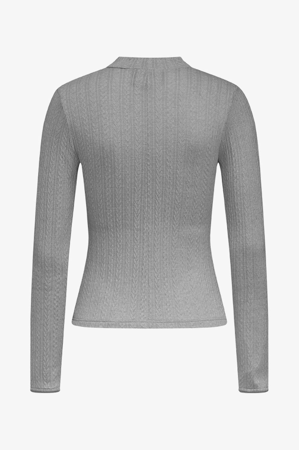 Kinga Mathe Top Jana in Grau Zeitlich begrenztes Angebot