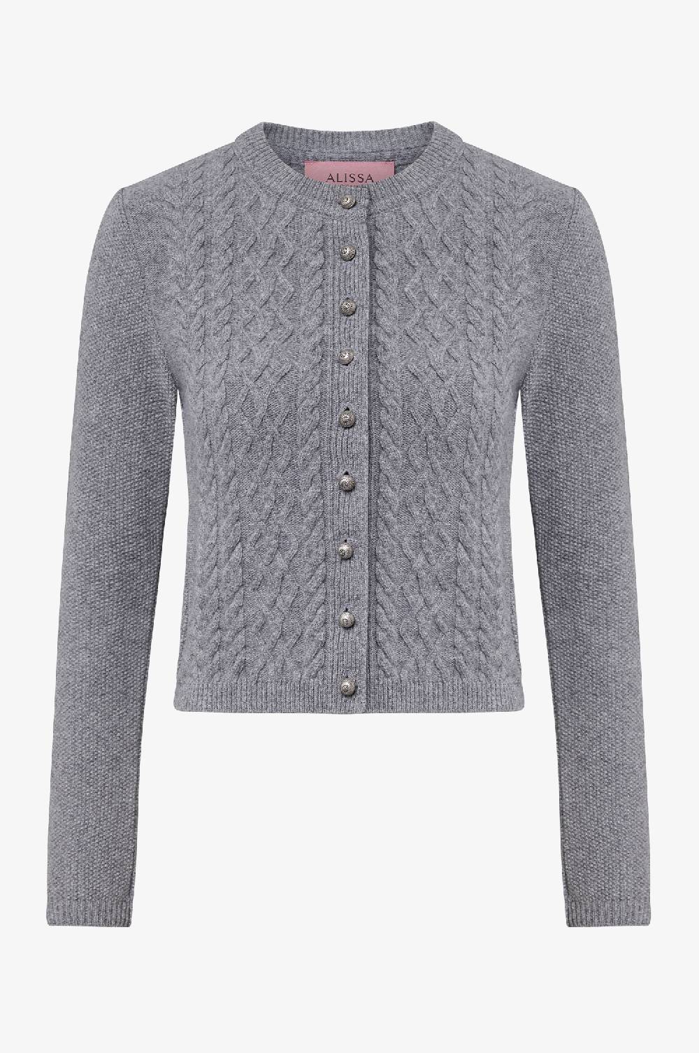 Kinga Mathe Strickjacke Alissa in Grau Discount Store für neue Produkte