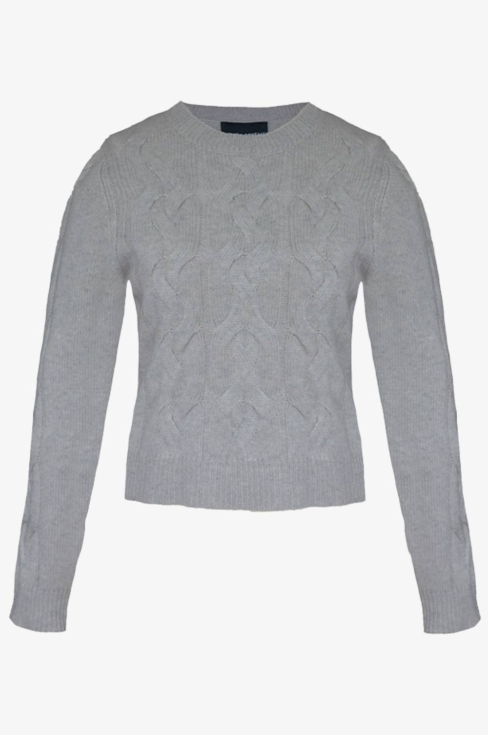 Kinga Mathe Cashmere Pullover Elena in Grau Im Verkauf