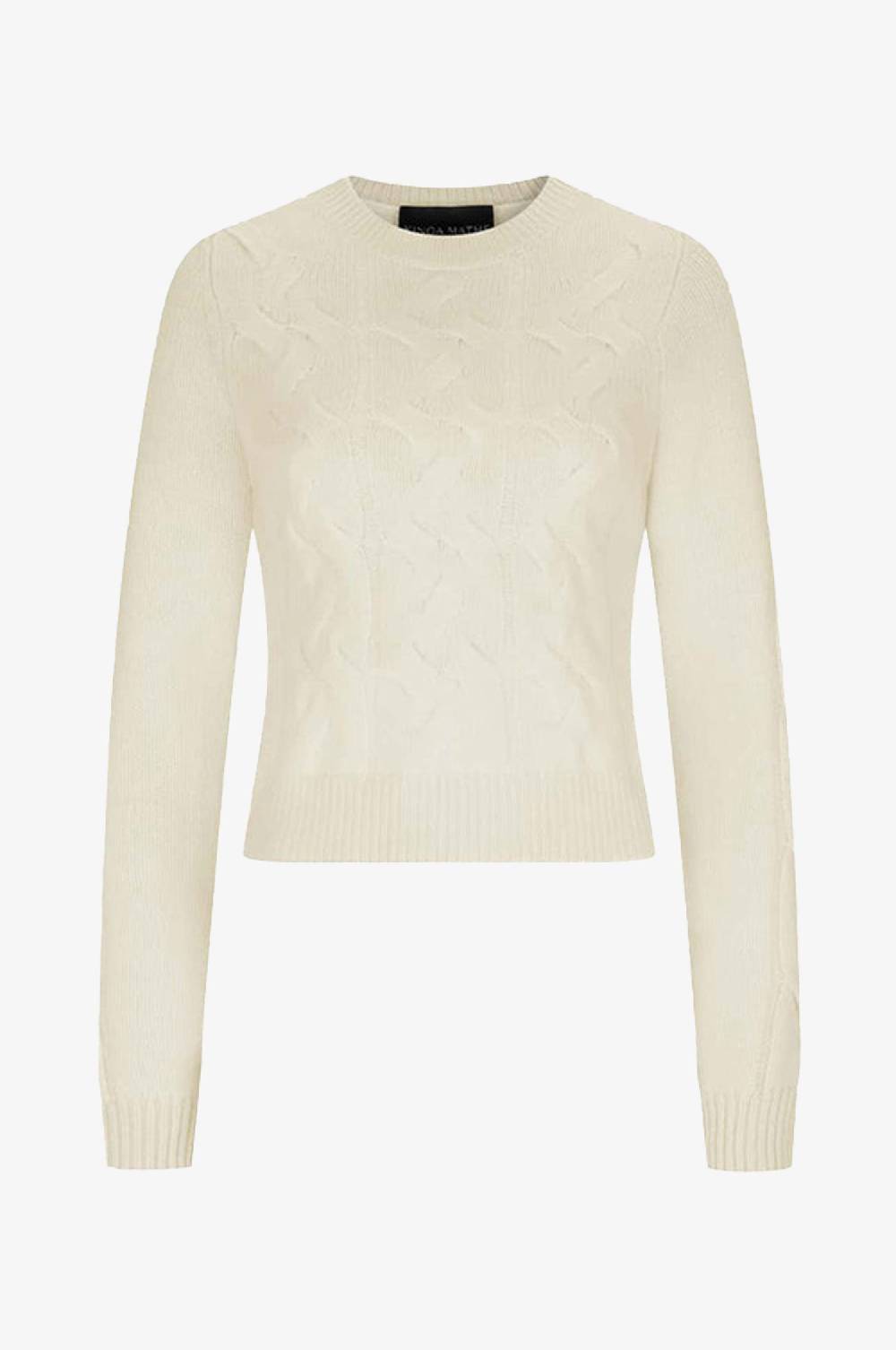 Kinga Mathe Cashmere Pullover Elena in Ivory zollfrei