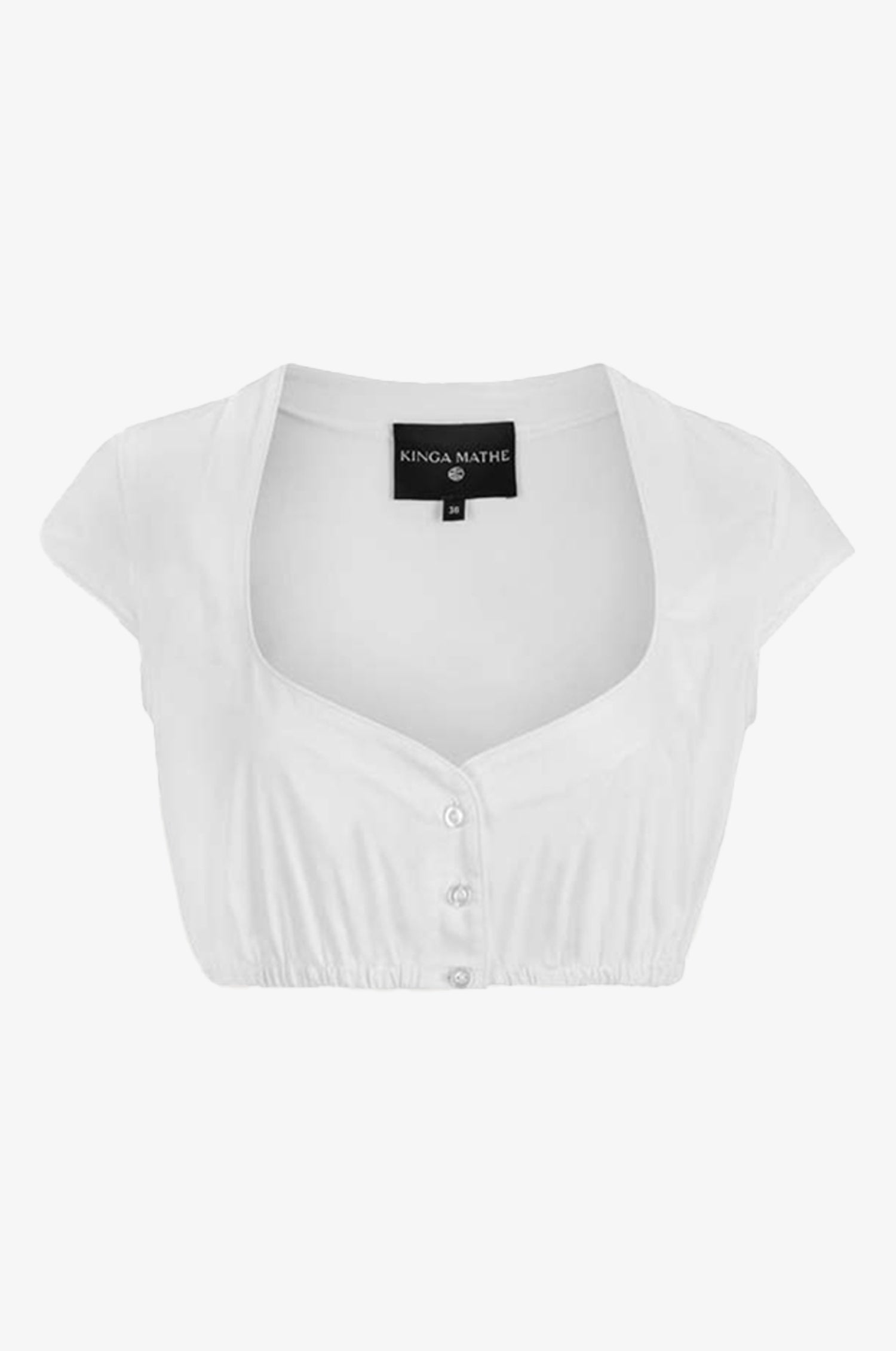 Kinga Mathe Baumwollbluse Samantha Sonderangebot