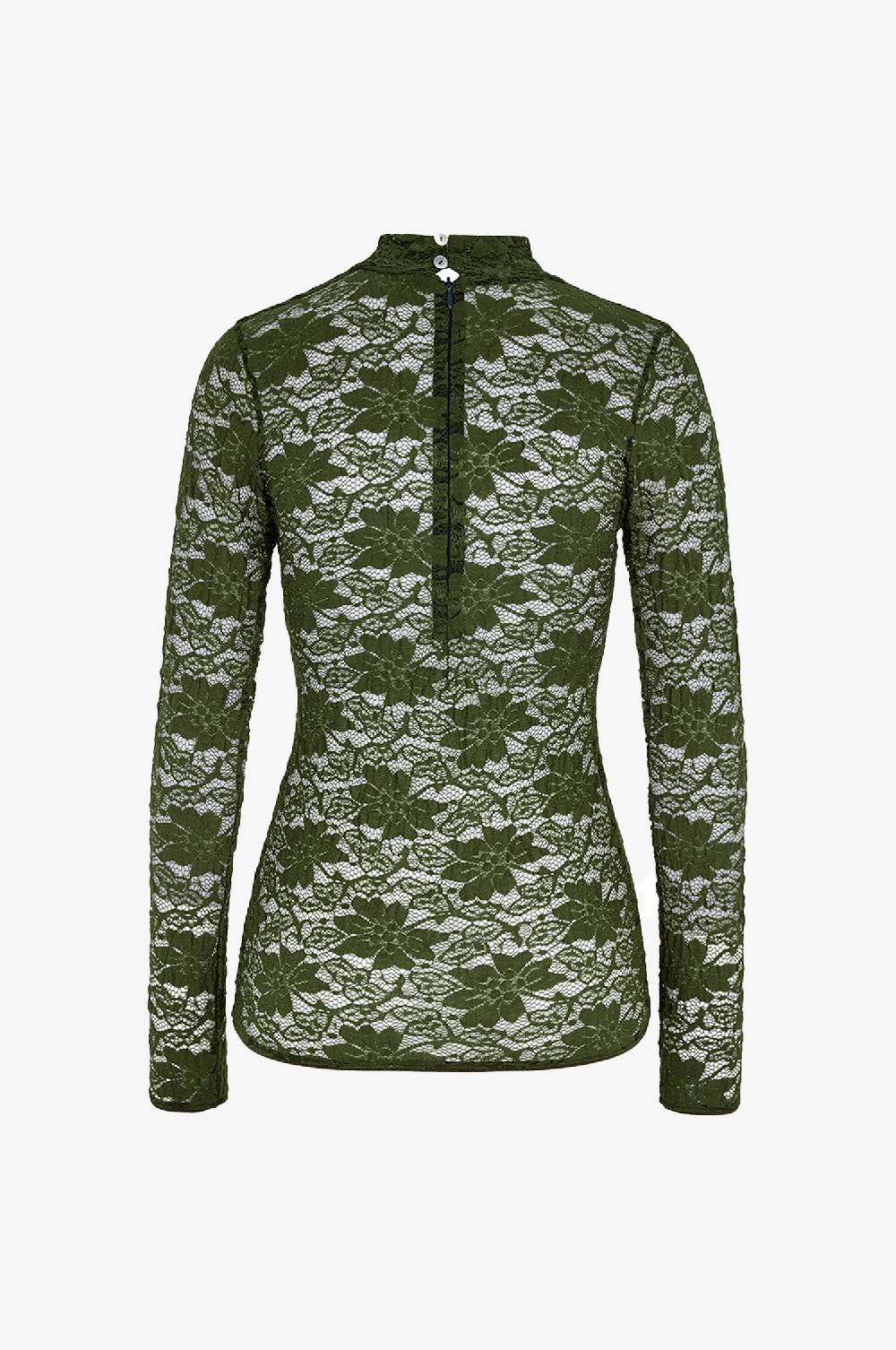 Kinga Mathe Top Carin in Olive Versandkostenfrei