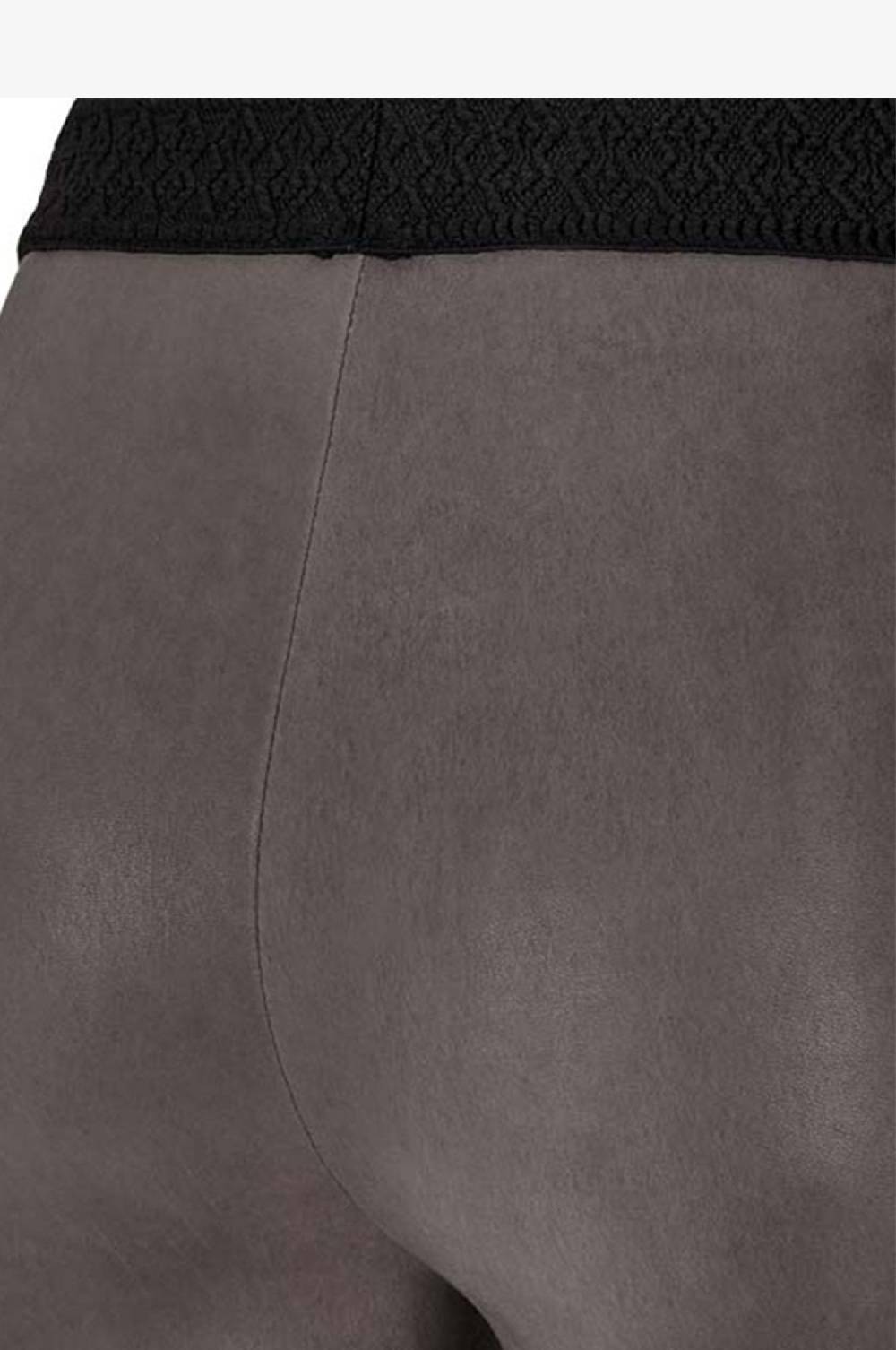 Kinga Mathe Lederhose Sina in Taupe Online Outlet