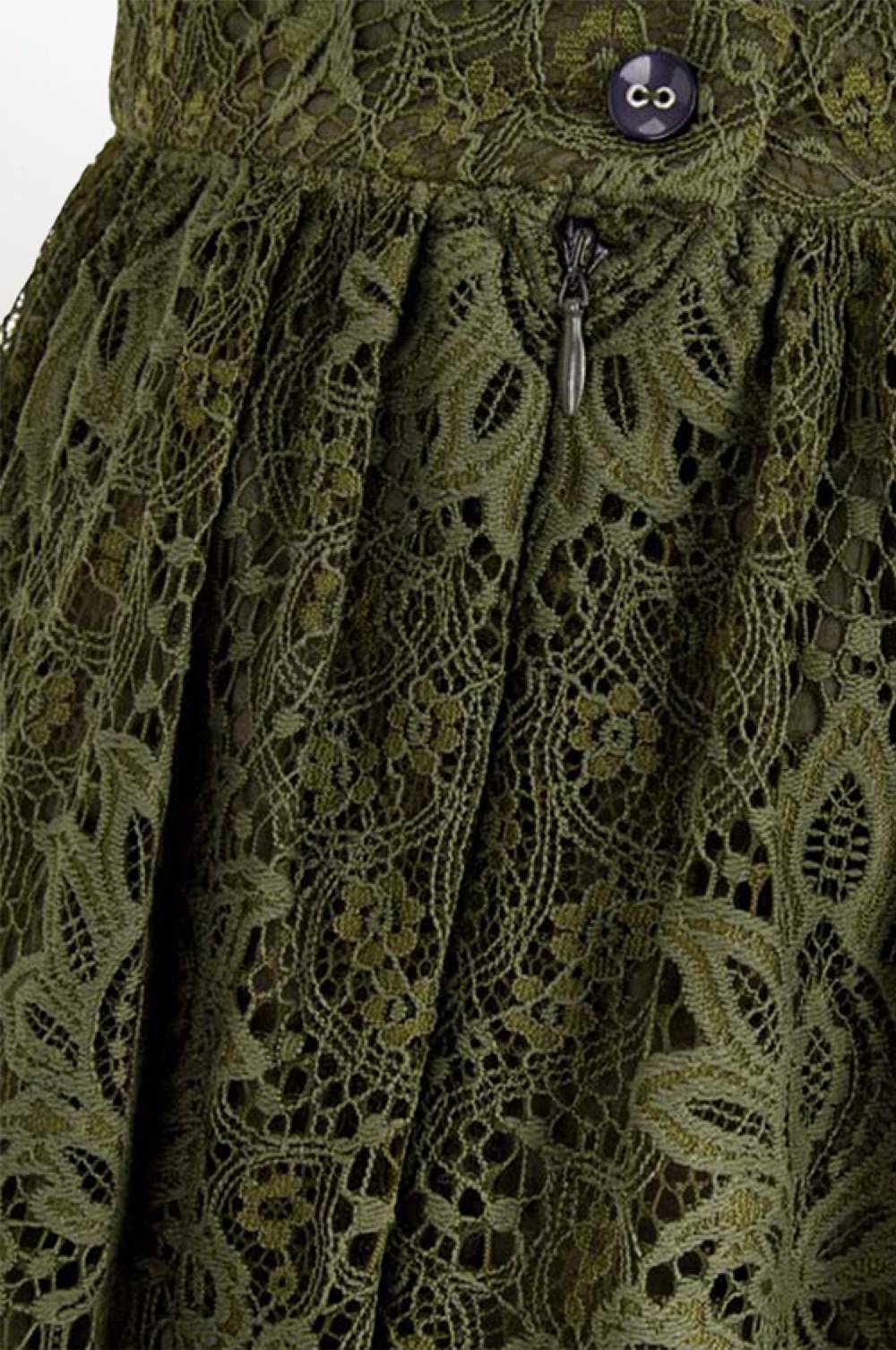 Kinga Mathe Rock Carmen in Olive Zeitlich begrenztes Angebot
