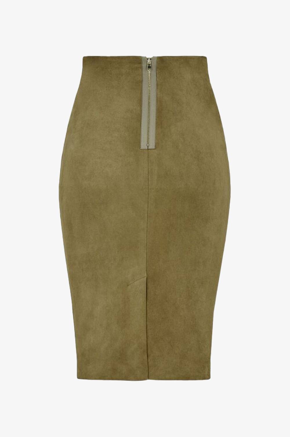Kinga Mathe Lederrock Deborah in Khaki Bestseller