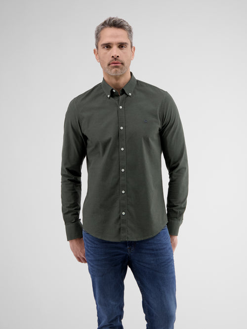 Lerros Oxfordhemd mit Stretchanteil und Button-down-Kragen Tägliche Deals