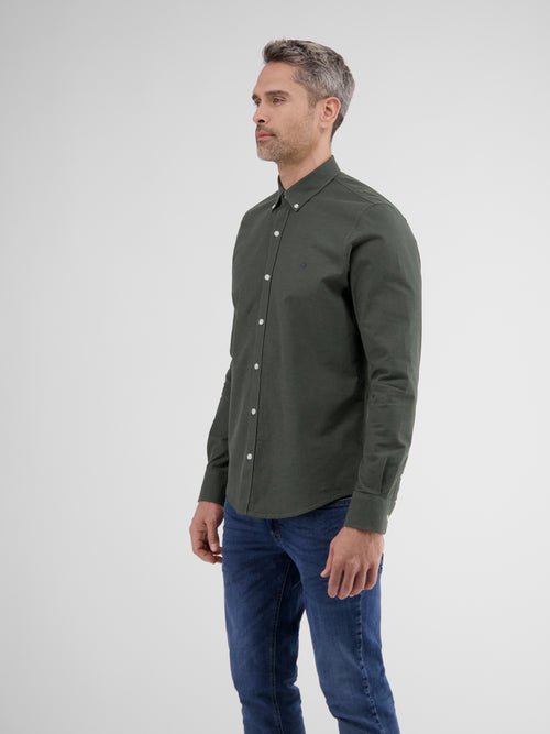 Lerros Oxfordhemd mit Stretchanteil und Button-down-Kragen Tägliche Deals