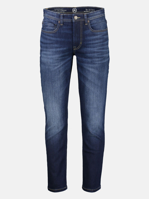 Lerros BAXTER 5-Pocket-Denim im Used-Look, RELAXED FIT, blue Kostenlose Rückgabe