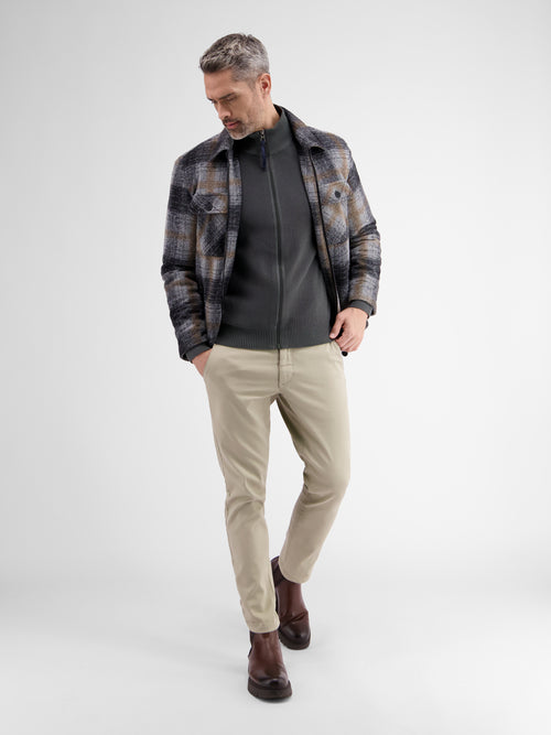 Lerros Leichte Strickjacke für Herren mit schmaler Rippstruktur Letzte 3 Tage