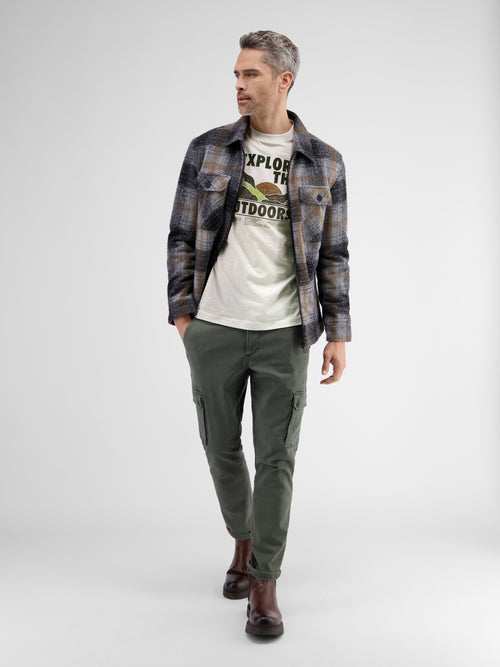 Lerros T-Shirt mit Outdoor-Brustprint Bis zu 50% Rabatt